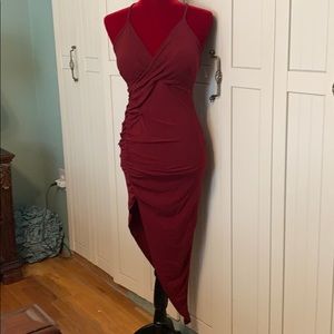 NWOT Burgundy Dressy Dress